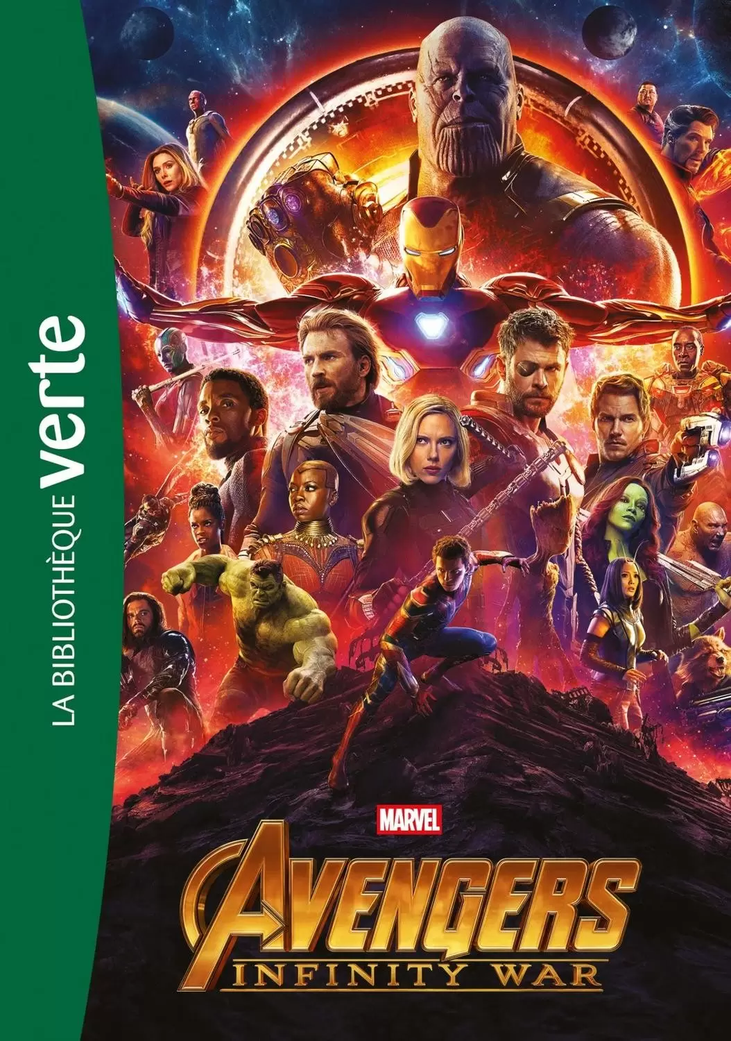 Bibliothèque Marvel - Avengers: Infinity war - le roman du film