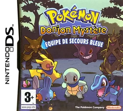Nintendo DS Games - Pokémon Donjon Mystère :  Equipe de Secours Bleue