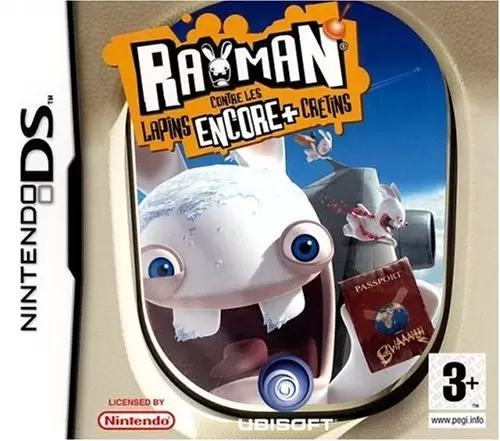 Jeux Nintendo DS - Rayman Contre Les Lapins Encore + Crétins