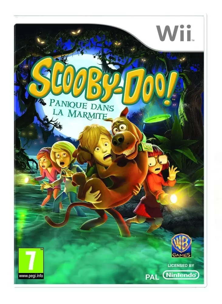 Nintendo Wii Games - Scooby-doo ! Panique Dans La Marmite