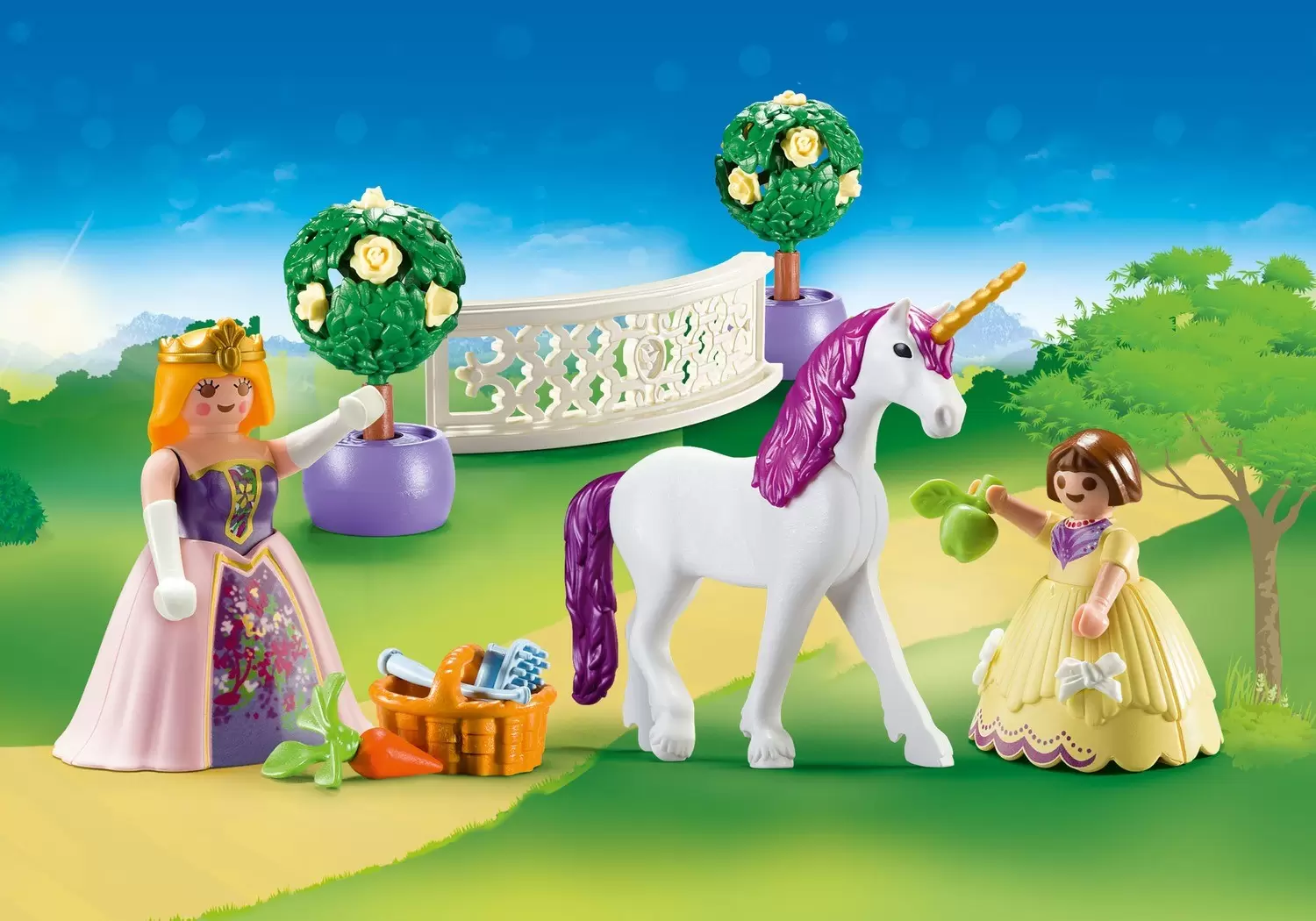 Playmobil Princesses - Valisette Princesses avec licorne