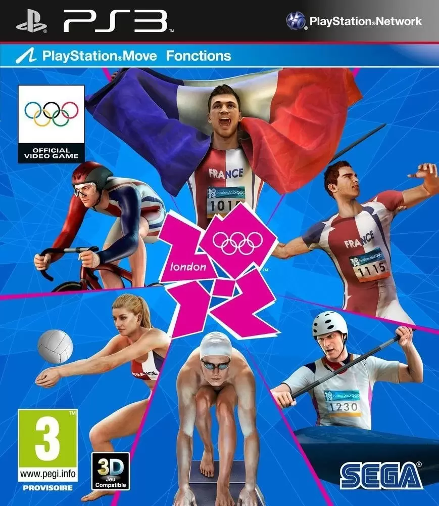 PS3 Games - LONDON 2012 : Official Video Game