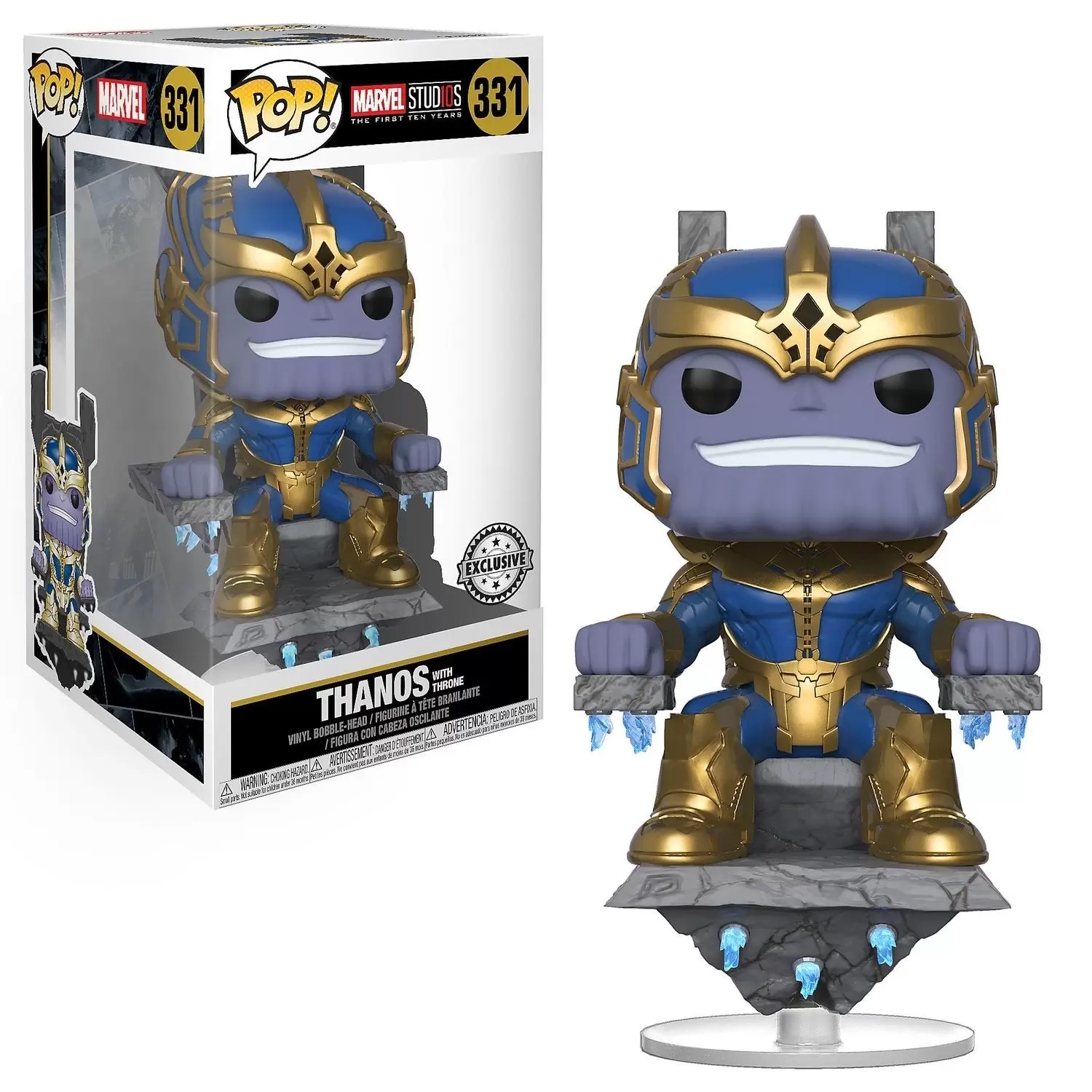 POP! MARVEL - Marvel Studios The First Ten Years - Thanos with Throne