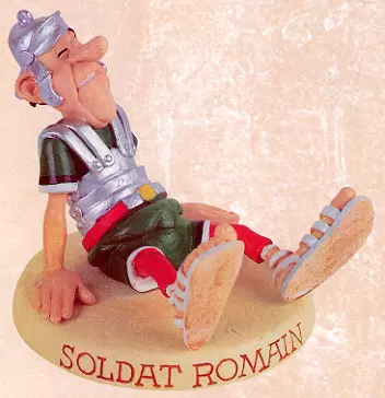 Statuettes Astérix - Soldat romain mal en point