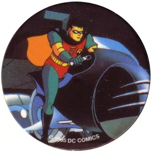 Batman Waddingtons - Robin on Batcycle