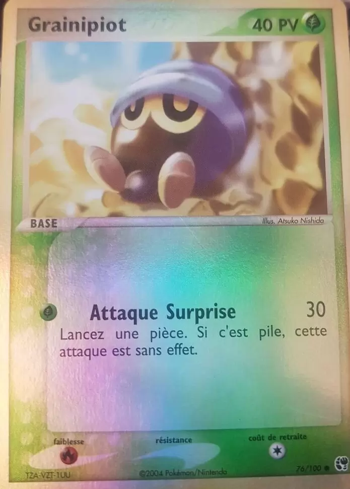 EX Tempête de Sable - Grainipiot Reverse
