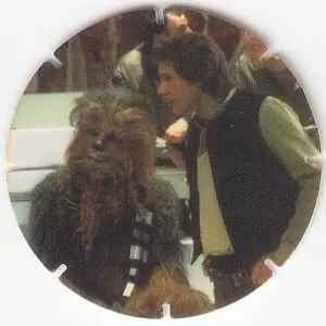 Tazos The Star Wars Trilogy Edition - Chewbacca & Han Solo