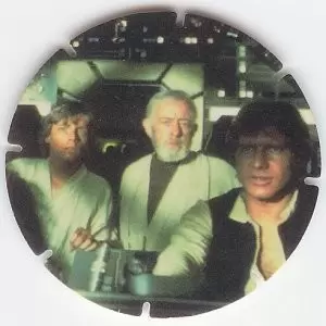 Tazos The Star Wars Trilogy Edition - Luke, Obi-Wan & Han