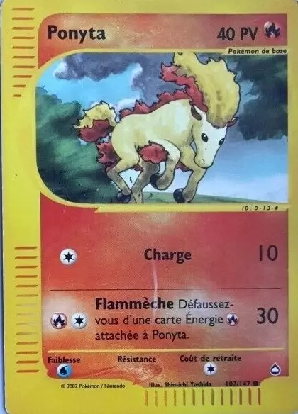 Aquapolis - Ponyta Reverse