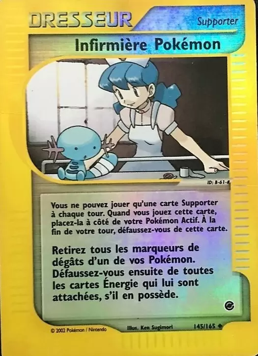Expedition - Infirmière Pokémon Reverse