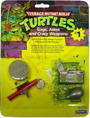 Vintage Teenage Mutant Ninja Turtles (TMNT) - Gags, Jokes and Crazy Weapons #1