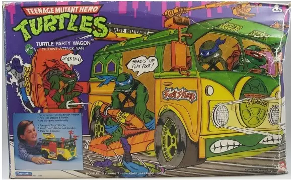 Les Tortues Ninja (1988 à 1997) - Turtle Party Wagon