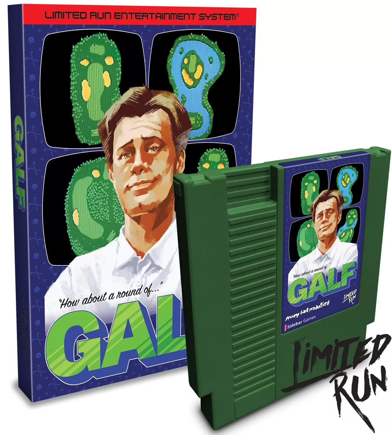Jeux Nintendo NES - GALF (Green)