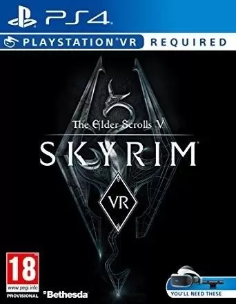 PS4 Games - skyrim VR