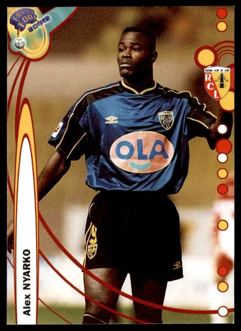 DS France Foot 1999-2000 Division 1 - Alex Nyarko - Lens