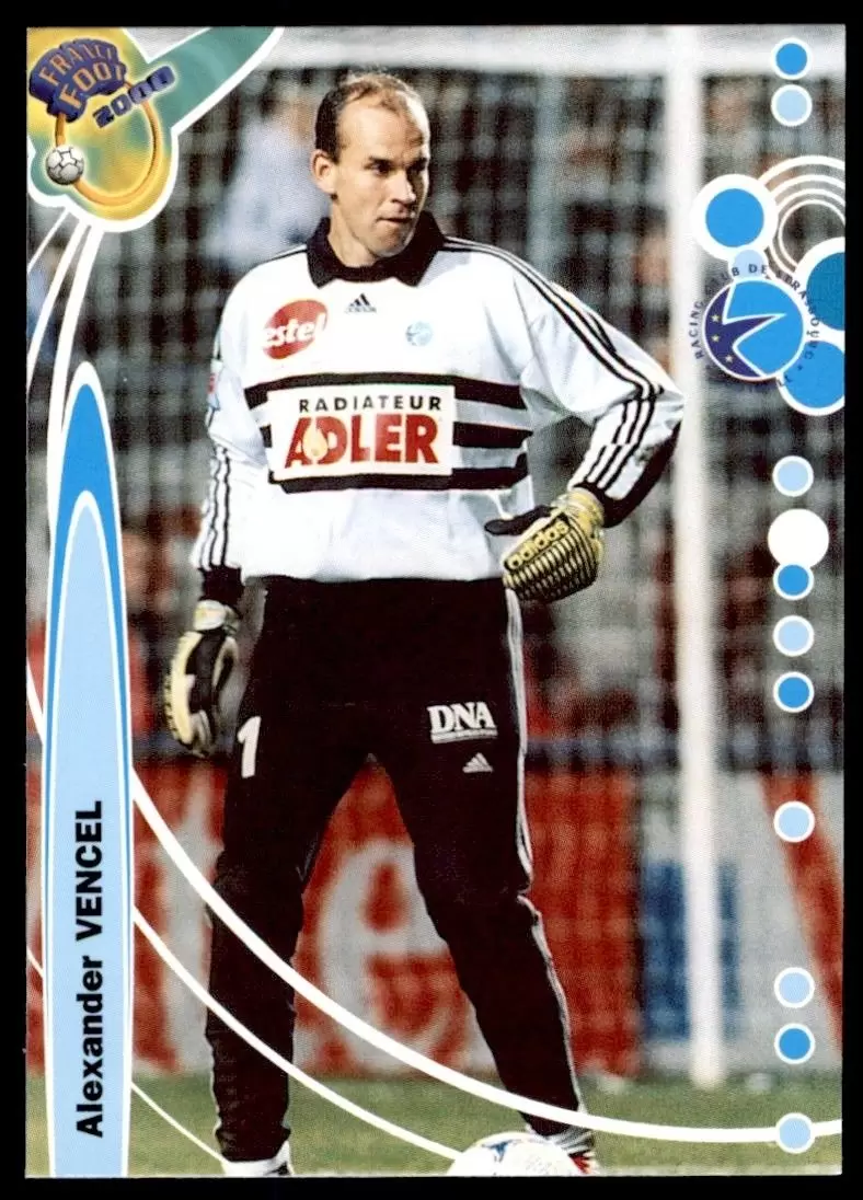 DS France Foot 1999-2000 Division 1 - Alexander Vencel - RC Strasbourg