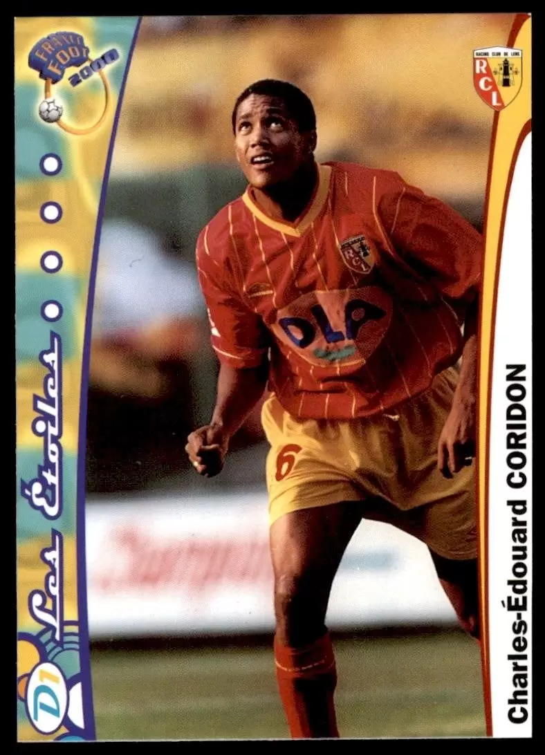 DS France Foot 1999-2000 Division 1 - Charles-Edouard Coridon - Lens