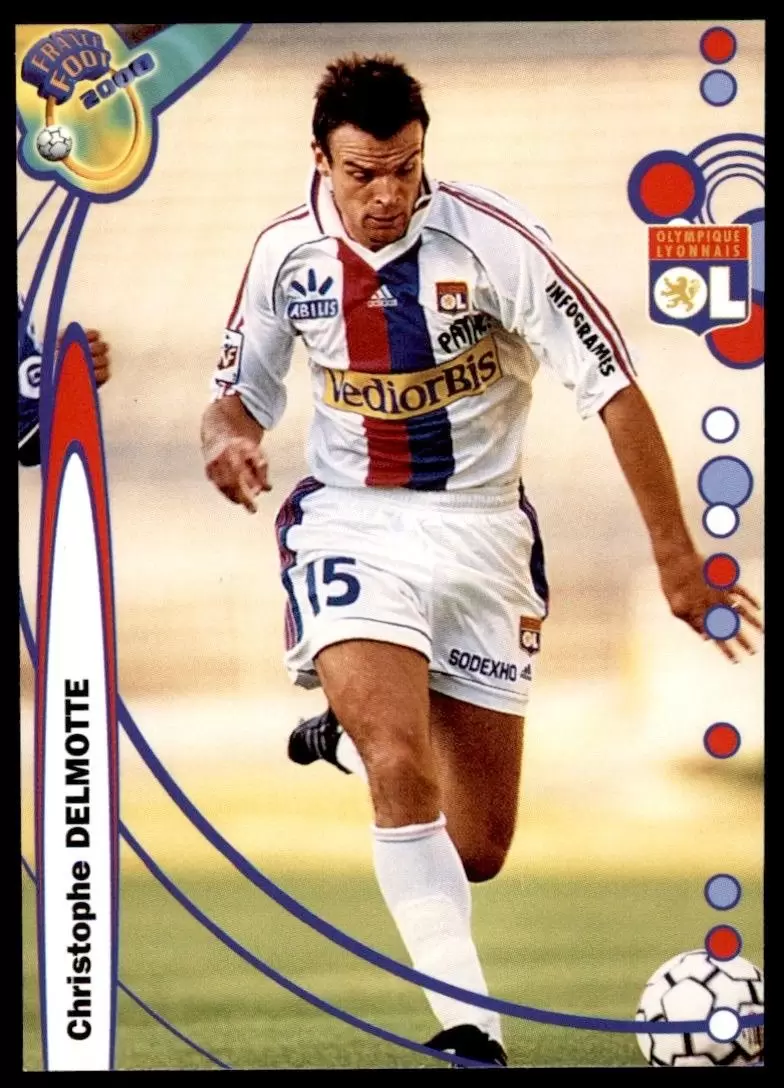 DS France Foot 1999-2000 Division 1 - Christophe Delmotte - Lyon