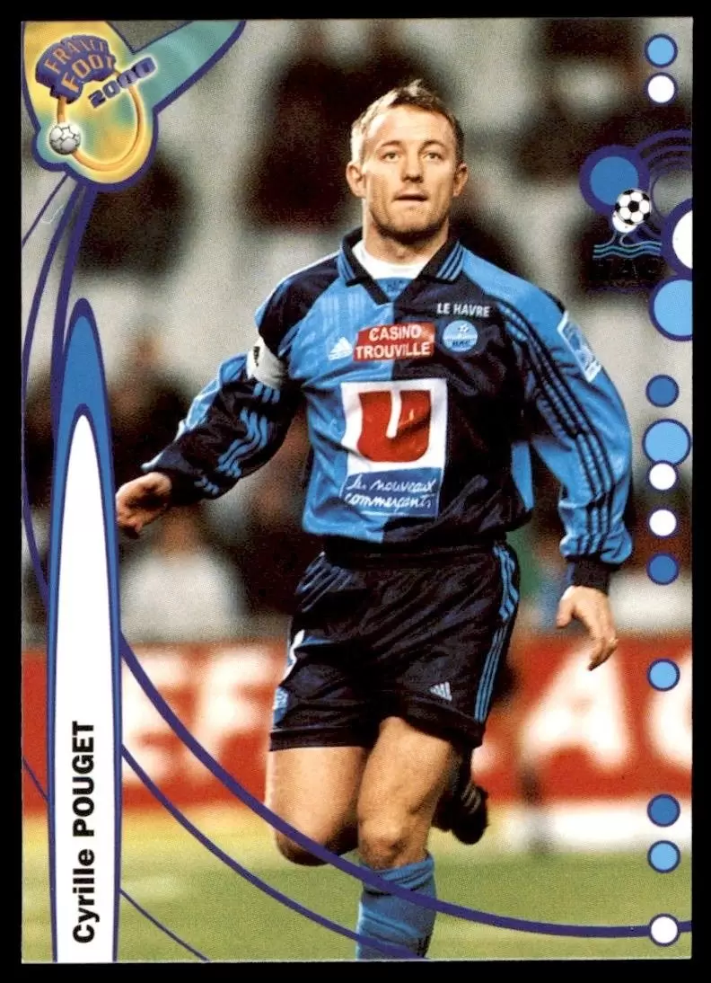 DS France Foot 1999-2000 Division 1 - Cyrille Pouget - Le Havre