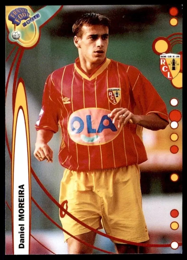 DS France Foot 1999-2000 Division 1 - Daniel Moreira - Lens