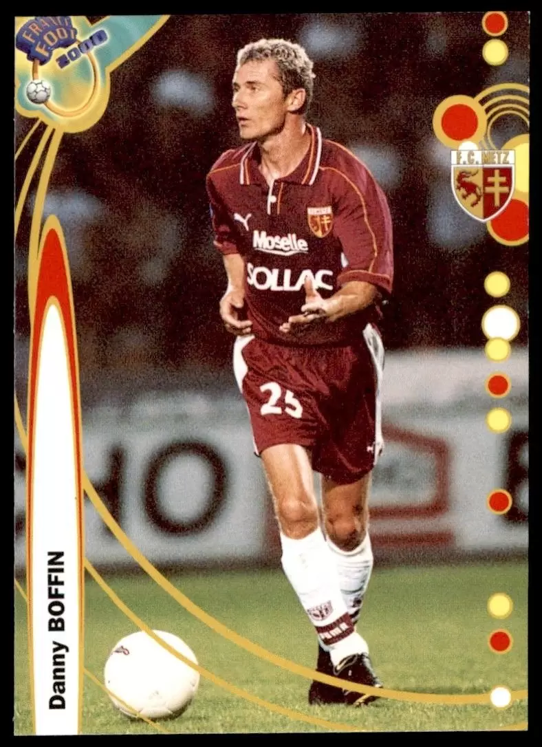 DS France Foot 1999-2000 Division 1 - Danny Boffin - FC Metz