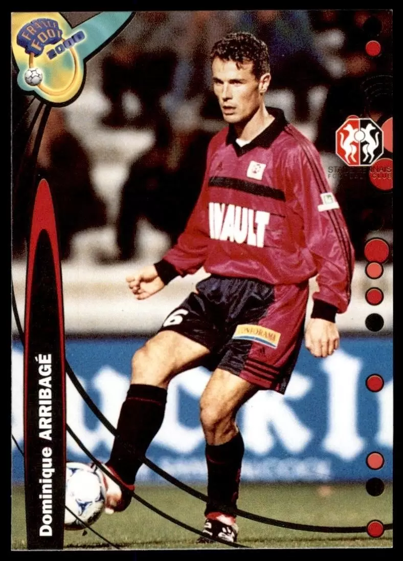 DS France Foot 1999-2000 Division 1 - Dominique Arribage - Rennes