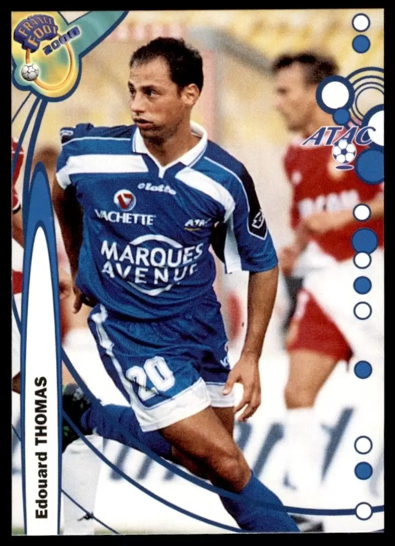 DS France Foot 1999-2000 Division 1 - Edouard Thomas - ESTAC Troyes
