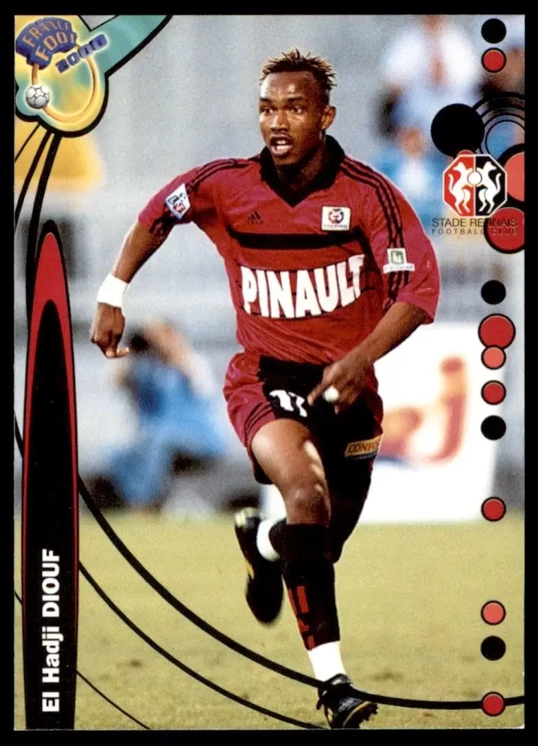 DS France Foot 1999-2000 Division 1 - El Hadji Diouf - Rennes