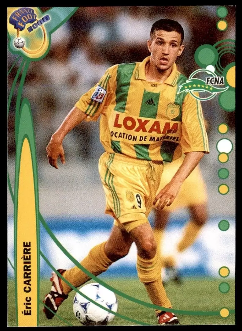 DS France Foot 1999-2000 Division 1 - Eric Carriere - Nantes