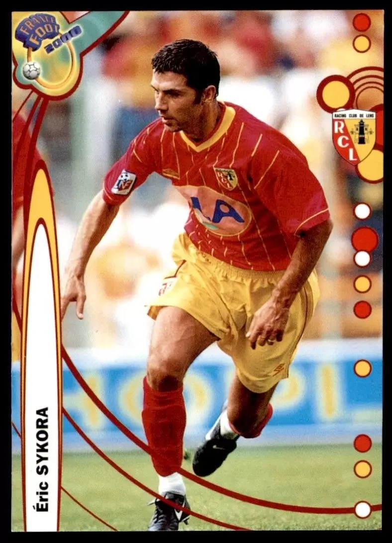DS France Foot 1999-2000 Division 1 - Eric Sykora - Lens