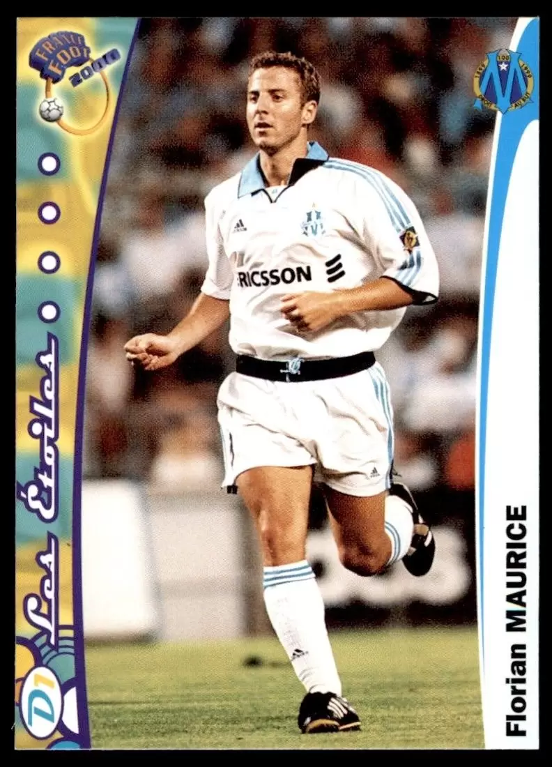 DS France Foot 1999-2000 Division 1 - Florian Maurice - Olympic Marseille