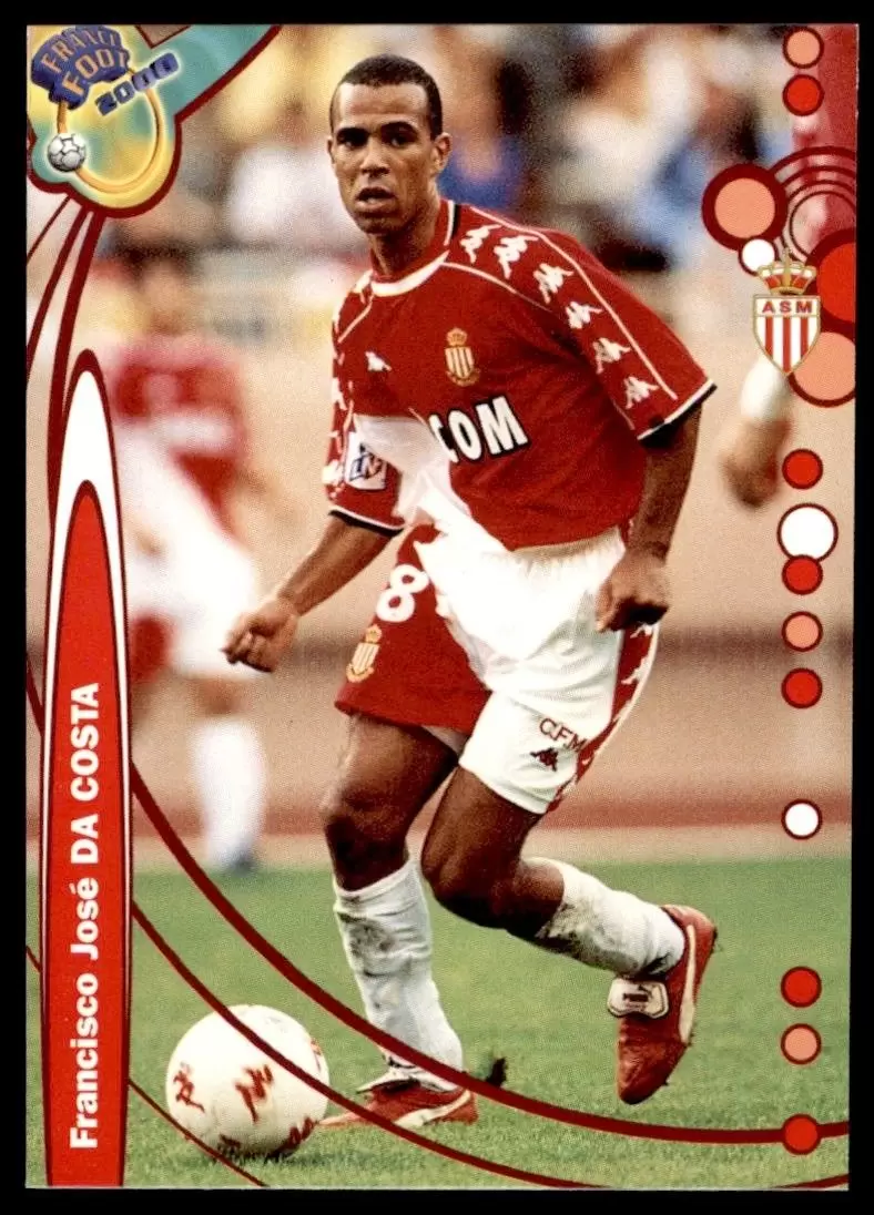 DS France Foot 1999-2000 Division 1 - Francisco Da Costa - AS Monaco