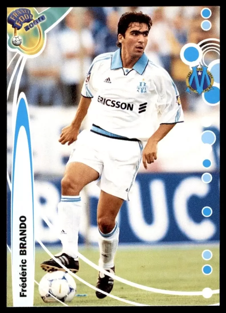 DS France Foot 1999-2000 Division 1 - Frederic Brando - Olympic Marseille