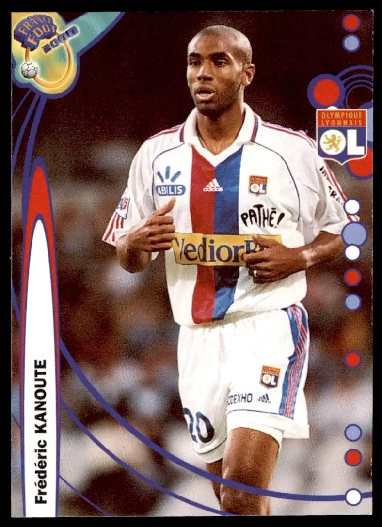 DS France Foot 1999-2000 Division 1 - Frederic Kanoute - Lyon