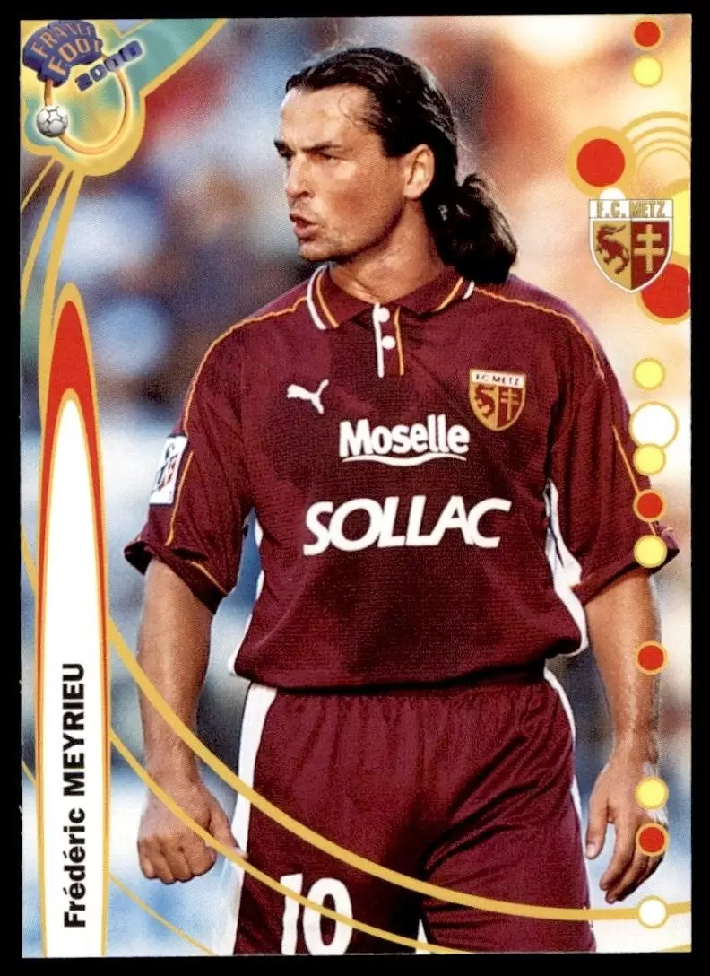 DS France Foot 1999-2000 Division 1 - Frederic Meyrieu - FC Metz