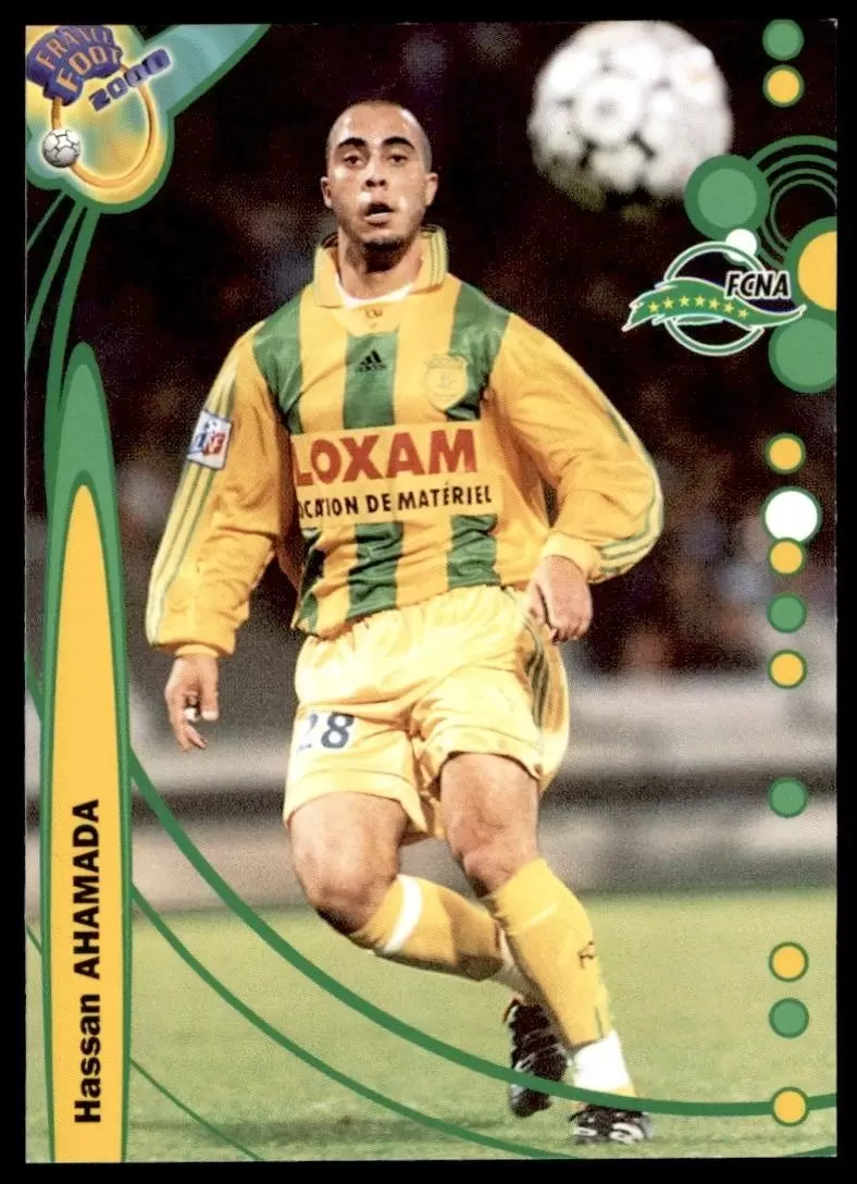 DS France Foot 1999-2000 Division 1 - Hassan Ahamada - FC Nantes