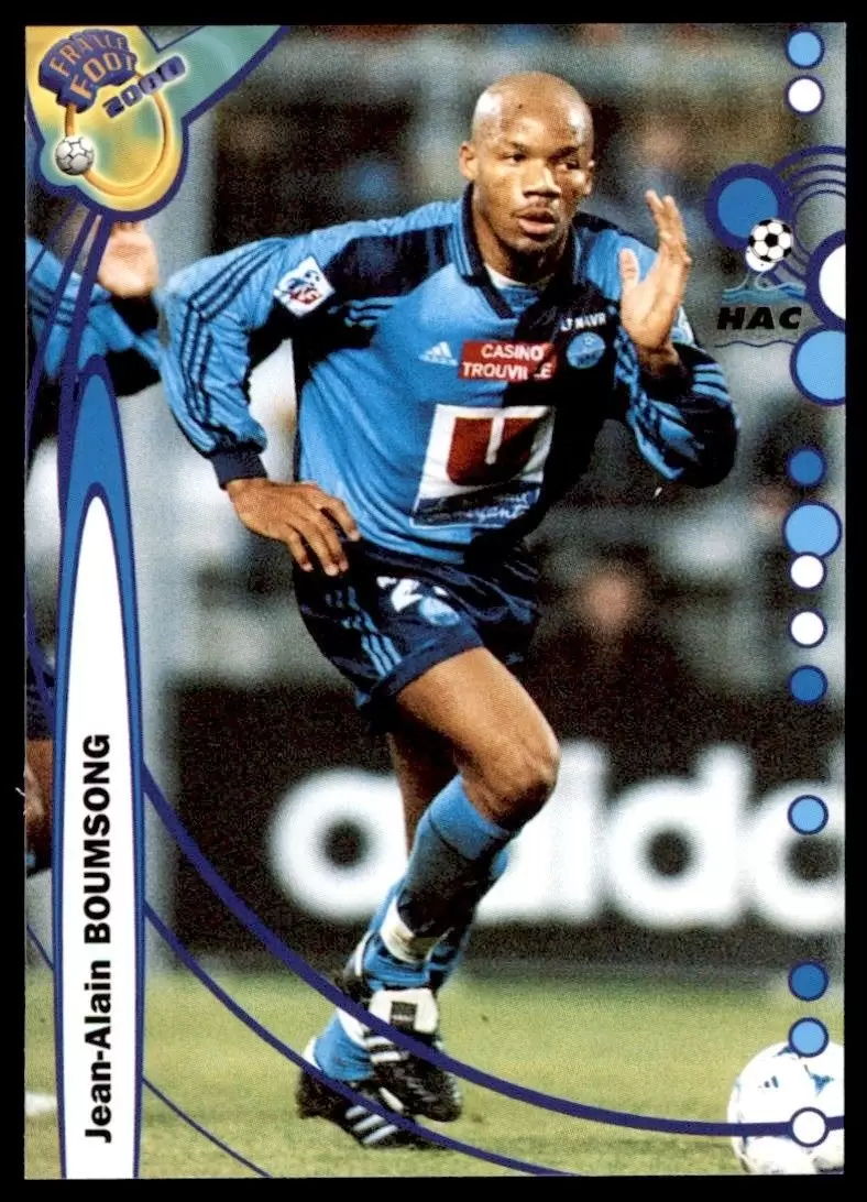 DS France Foot 1999-2000 Division 1 - Jean-Alain Boumsong - Le Havre