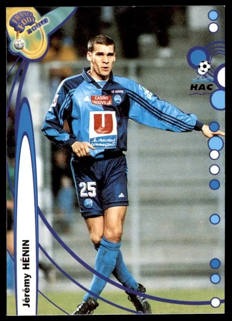 DS France Foot 1999-2000 Division 1 - Jeremy Henin - Le Havre