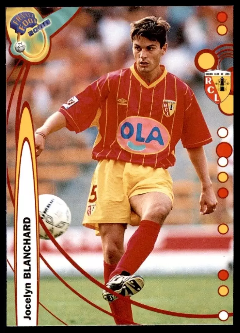 DS France Foot 1999-2000 Division 1 - Jocelyn Blanchard - Lens