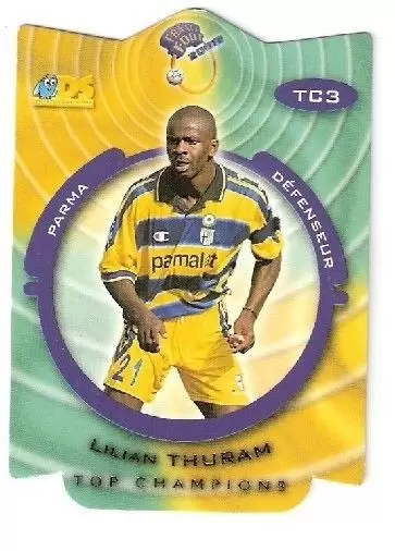 DS France Foot 1999-2000 Division 1 - Lilian Thuram - Parma