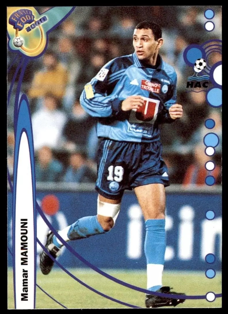 DS France Foot 1999-2000 Division 1 - Mamar Mamouni - Le Havre