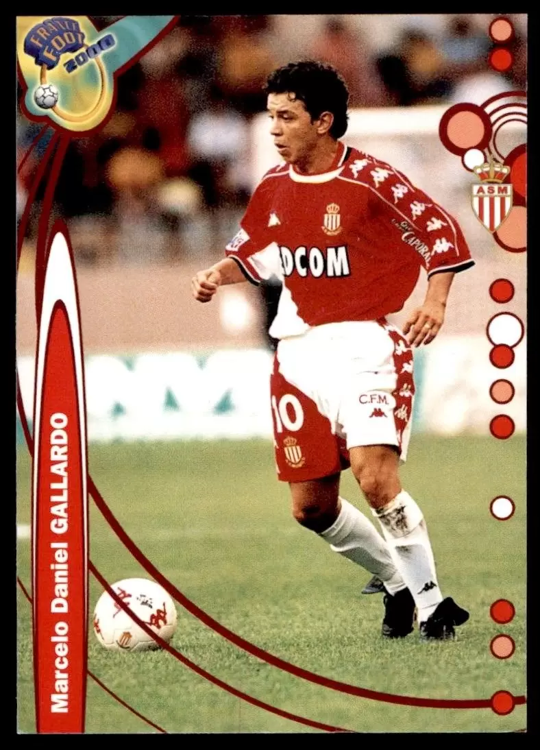DS France Foot 1999-2000 Division 1 - Marcelo Gallardo - AS Monaco