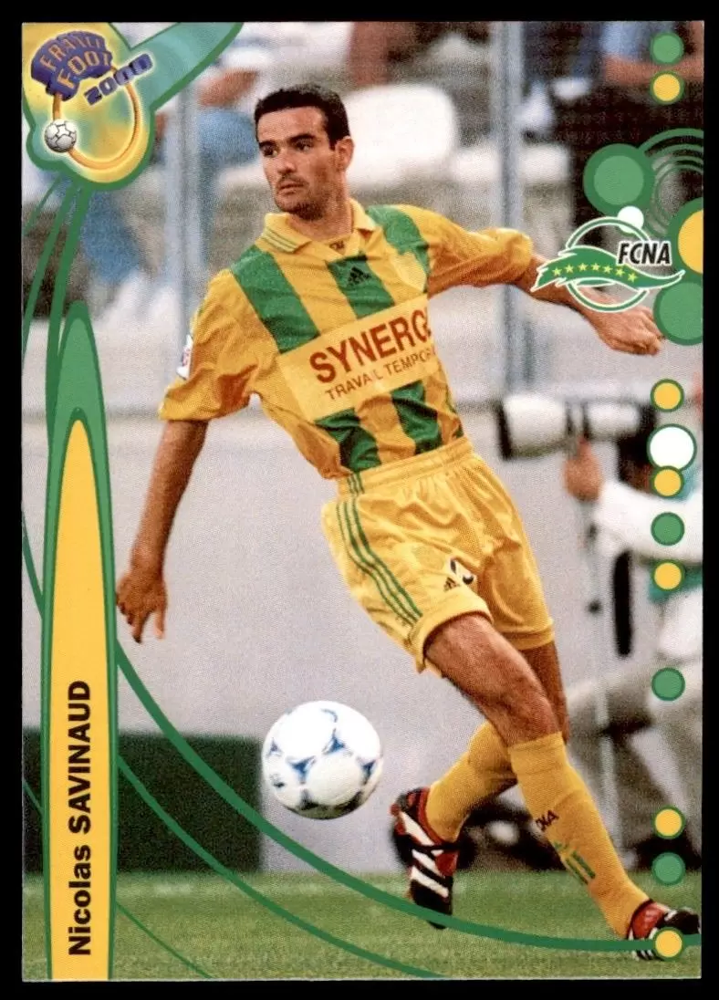 DS France Foot 1999-2000 Division 1 - Nicolas Savinaud - FC Nantes