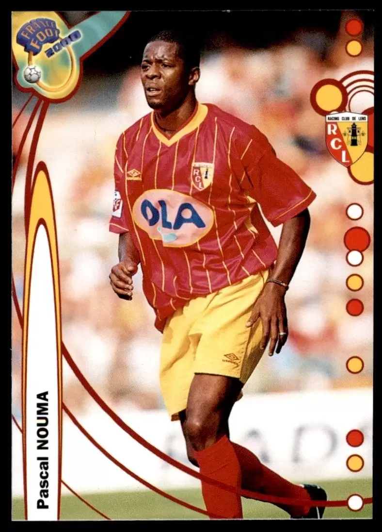 DS France Foot 1999-2000 Division 1 - Pascal Nouma - Lens