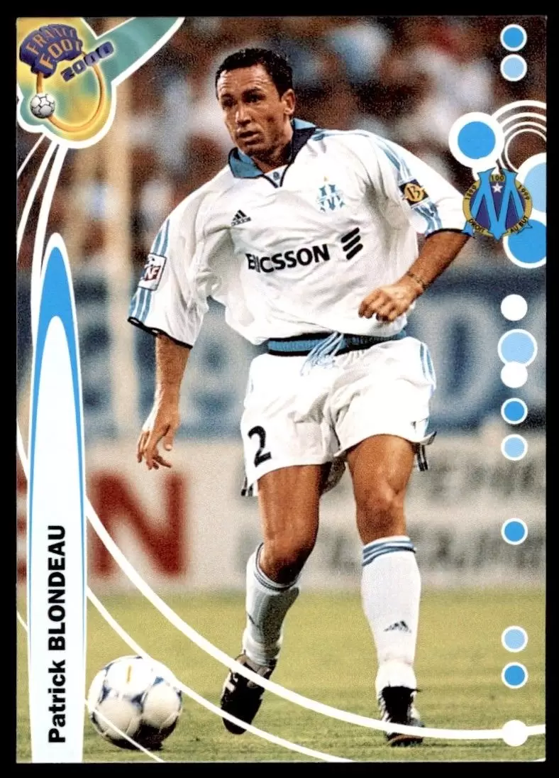 DS France Foot 1999-2000 Division 1 - Patrick Blondeau - Olympic Marseille