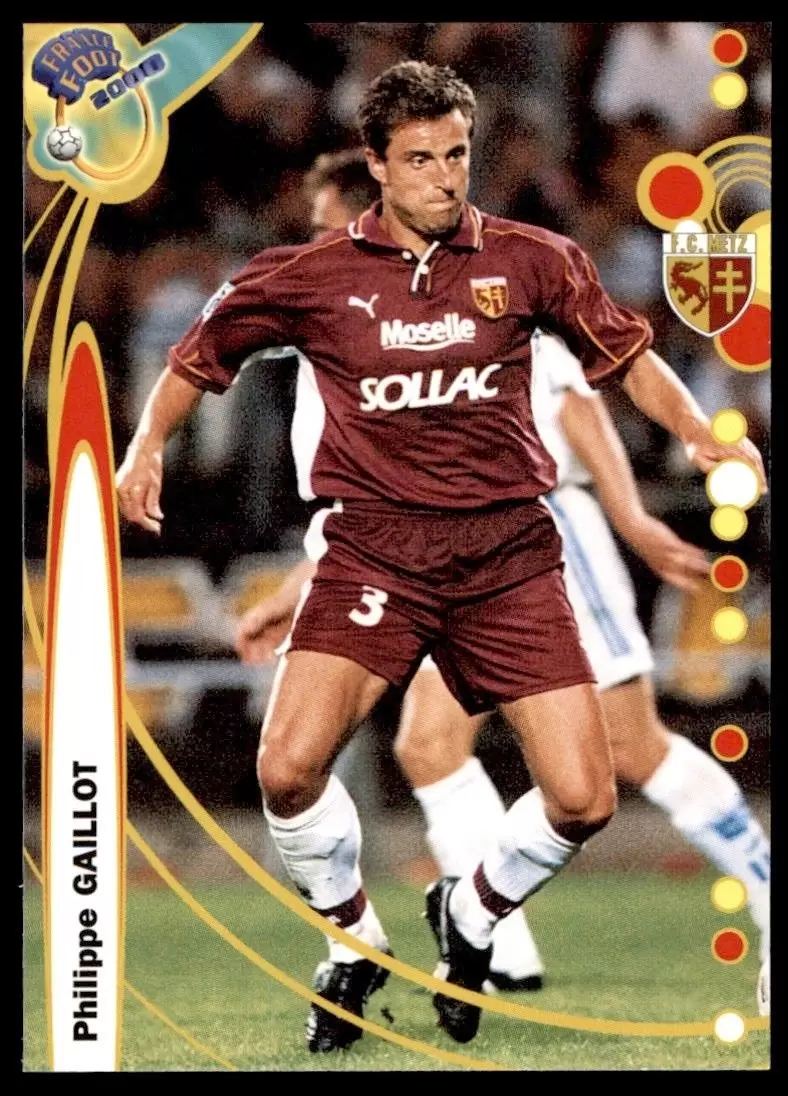 DS France Foot 1999-2000 Division 1 - Philippe Gaillot - FC Metz