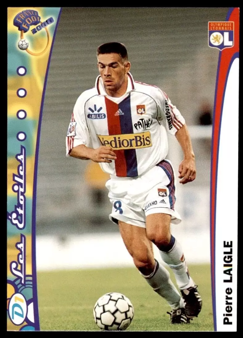 DS France Foot 1999-2000 Division 1 - Pierre Laigle - Lyon