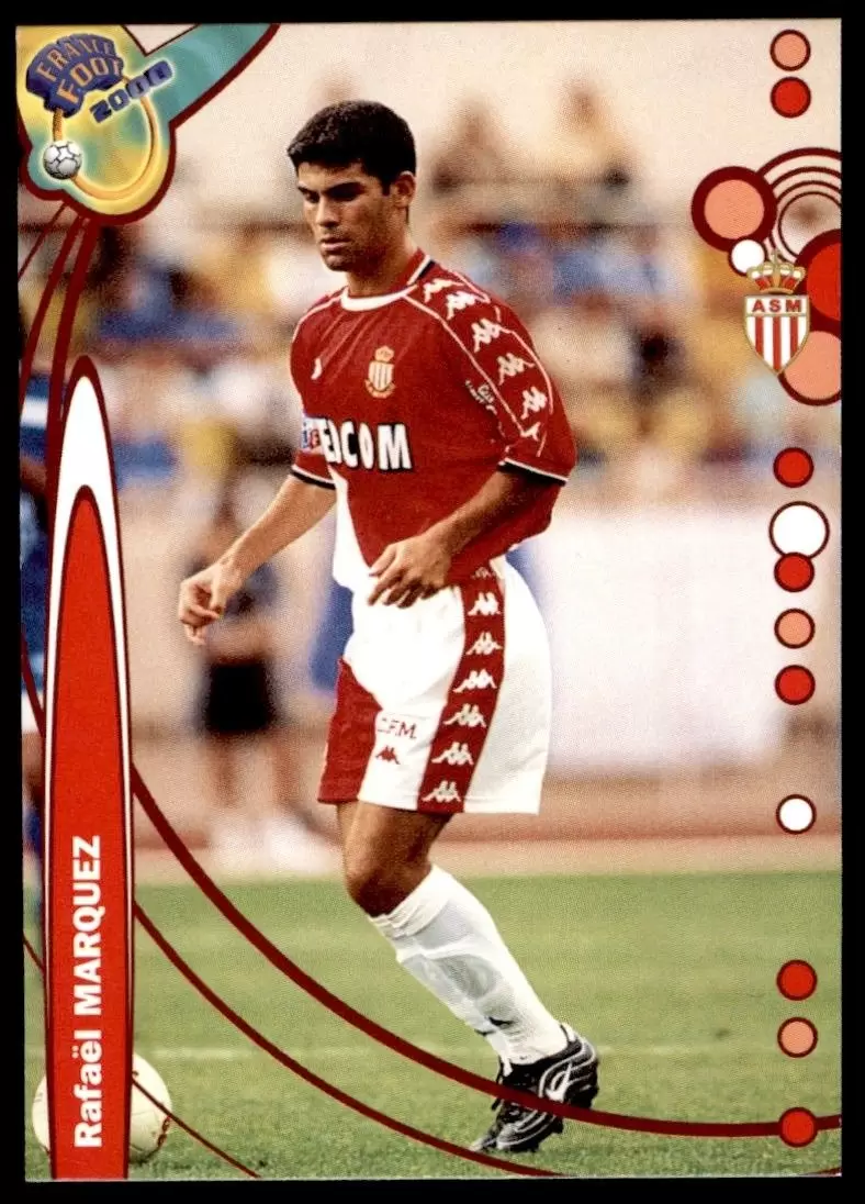 DS France Foot 1999-2000 Division 1 - Rafael Marquez - AS Monaco