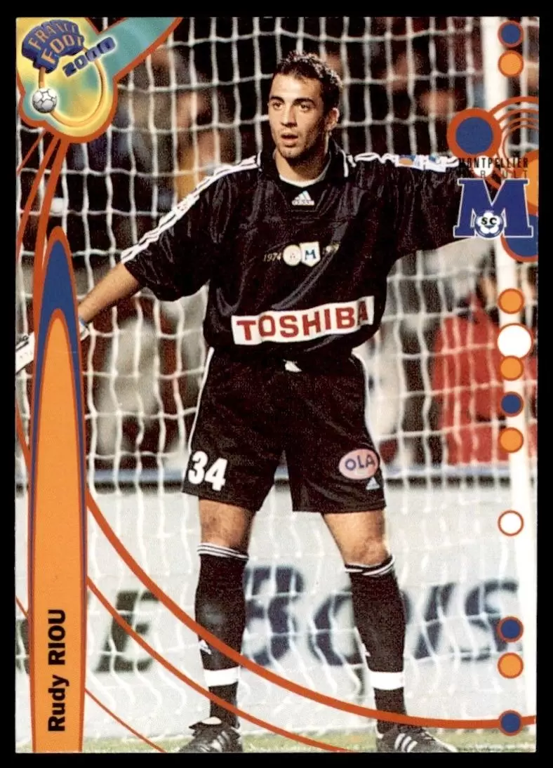 DS France Foot 1999-2000 Division 1 - Rudy Riou - Montpellier