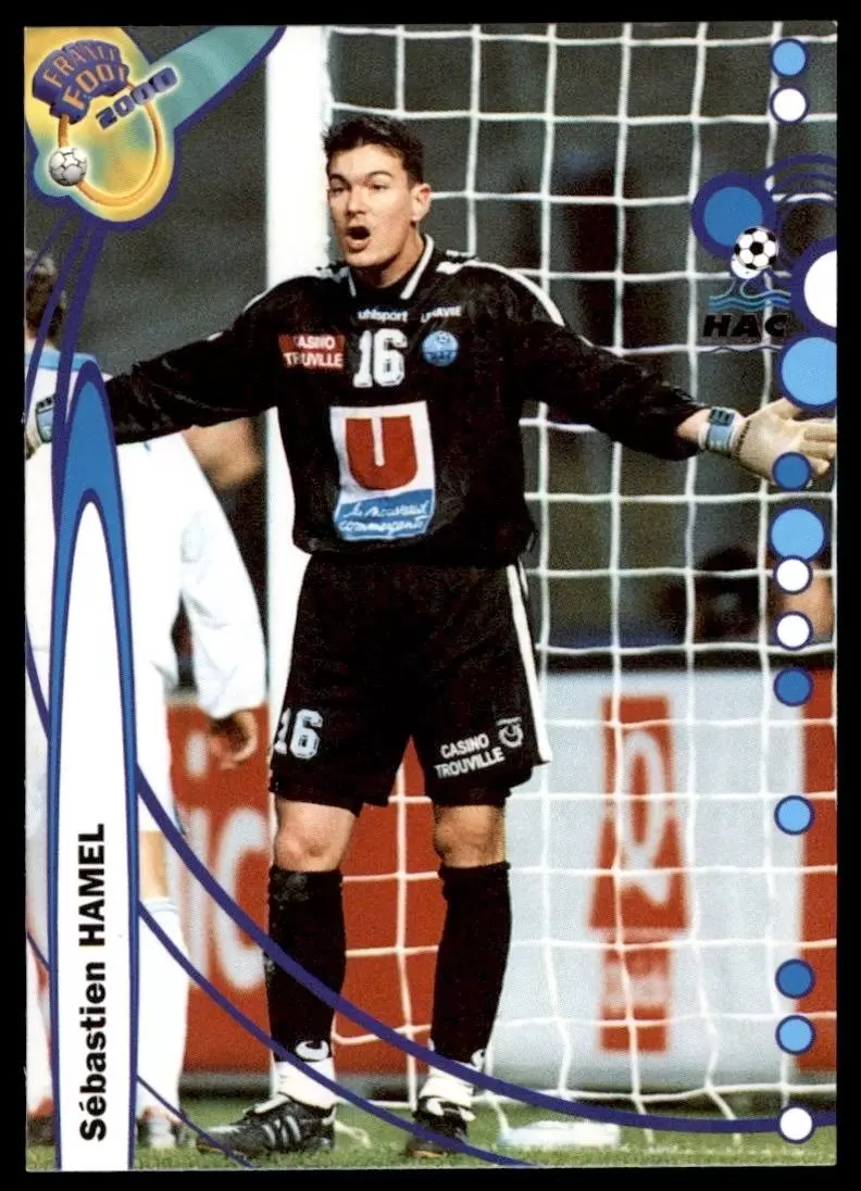 DS France Foot 1999-2000 Division 1 - Sebastien Hamel - Le Havre